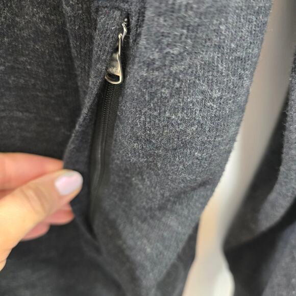 Polo Ralph Lauren Performance Full Zip Gray Sweater Pockets Size Large - Picture 4 of 6